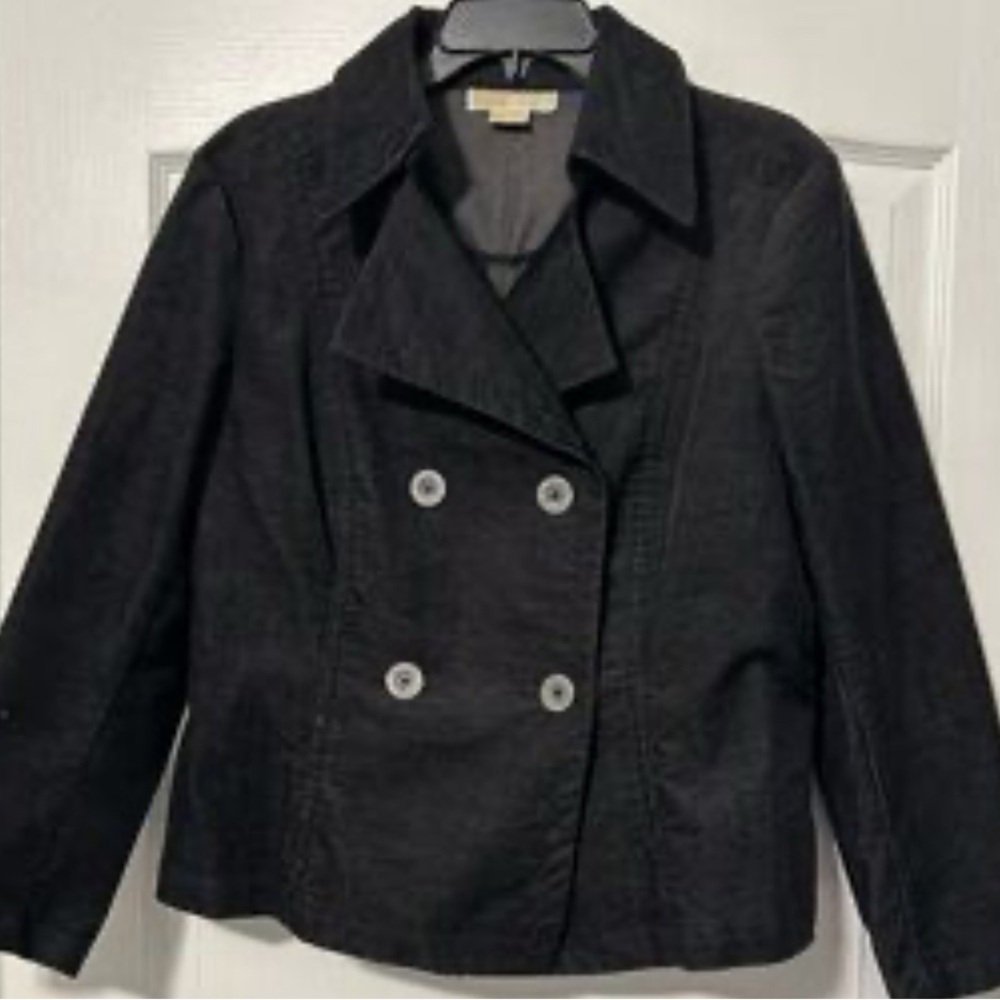 Michael Kors Black Pea Coat